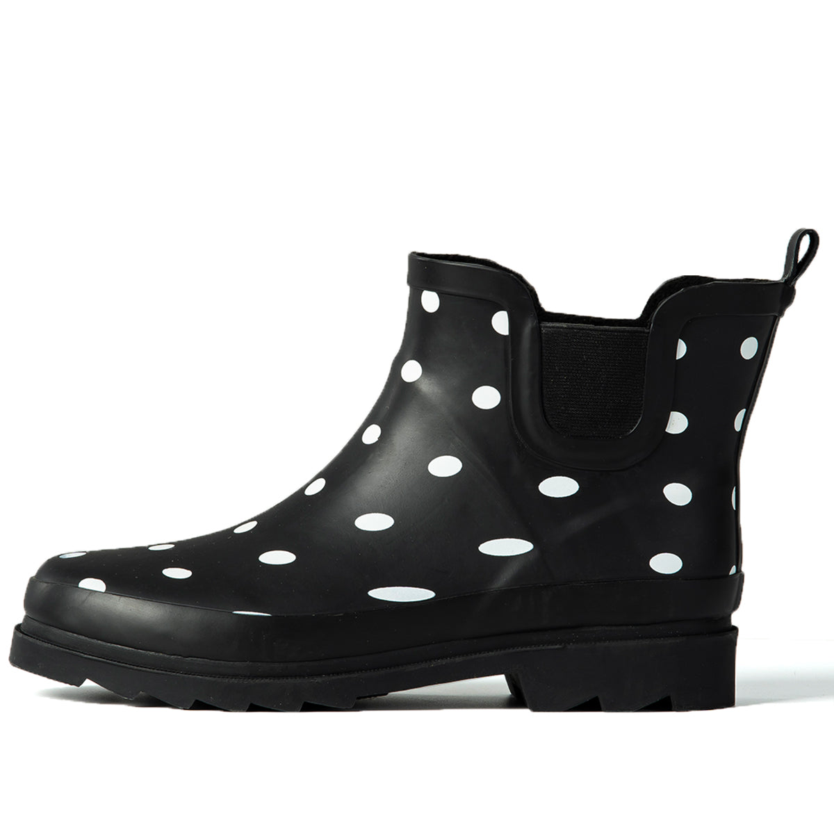 Sanfeng  White-Dots Short Rain Boots